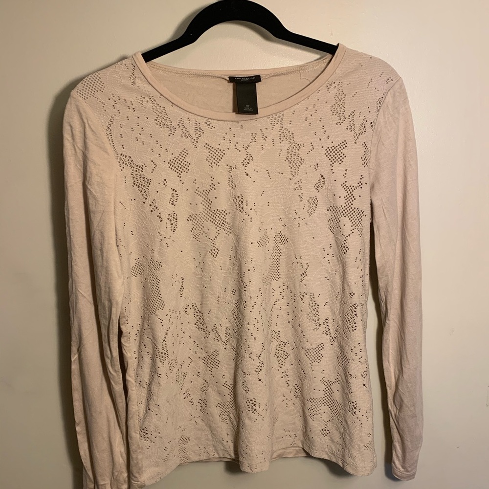 Ann Taylor tan top